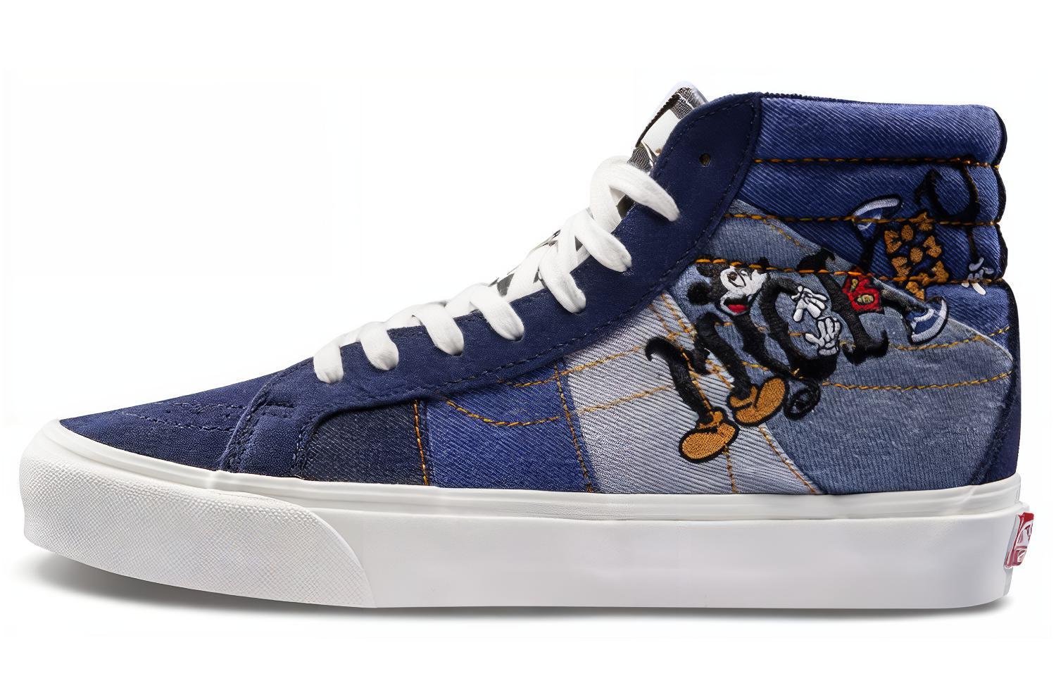 Sk8 Disney x Taka Hayashi x Sk8 Vans-Hi Mickey s 90th VN0A3WNDRNR 44