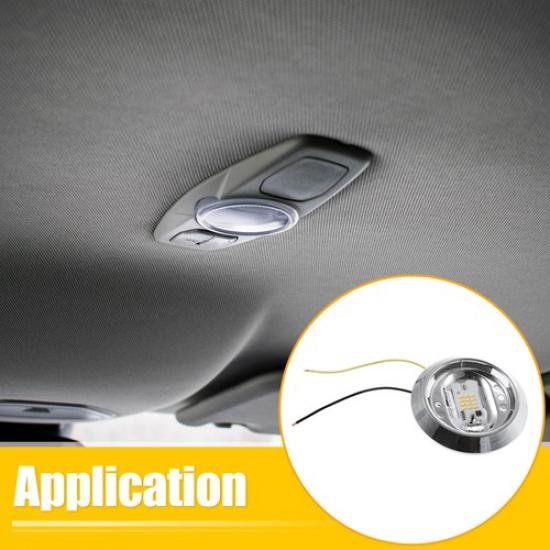 12V Car Reading Light LED Round Reading Lamp Kit ONE  for Pontiac GTO