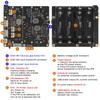 Geekworm X1202 UPS & Power Management Board with 4 cell 18650 battery holder for Raspberry Pi 5