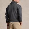 Polo Ralph Lauren Solid Color Logo Embroidered Loose Fit Crew Neck Drop Shoulder Sweater Men Sweater Gray 710877989-004
