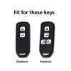 2/4 Buttons Soft Tpu Shell Fob Holder Keychain Protector For Honda N-Box N-One N-Wgn N-Van Custom Wgn Custom Key Case Cover