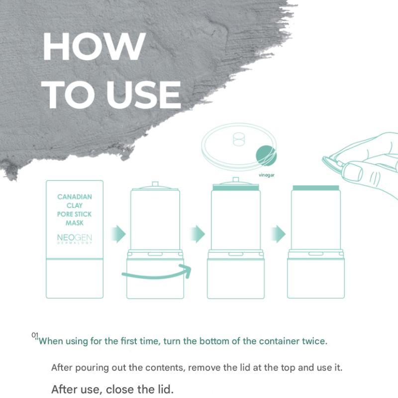 [NEOGEN] Canadian Clay Pore Stick Mask 28g