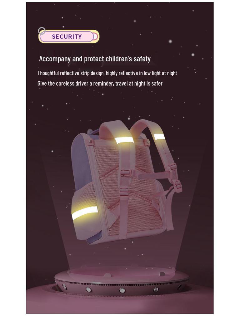 Lightweight Cute Backpack for Girls, Grades 1-6