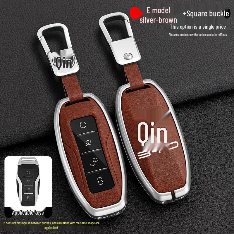 High-End Metal Shell Set for BYD Yuan, Song MAX, Qin 80, 18 Model, S7 Key Fobs