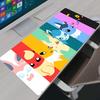 Mouse Pad Laptop Anime Kawaii Eevee Keyboard Rug Gaming Accessories Ppokemon Mousepad XXL Office PC Gamer Cabinet Desk Mat