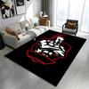 Spartan Warrior Logo Design Patterned Carpet a Non Slip Rug Suitable for All Seasons and Any Setting, Gift