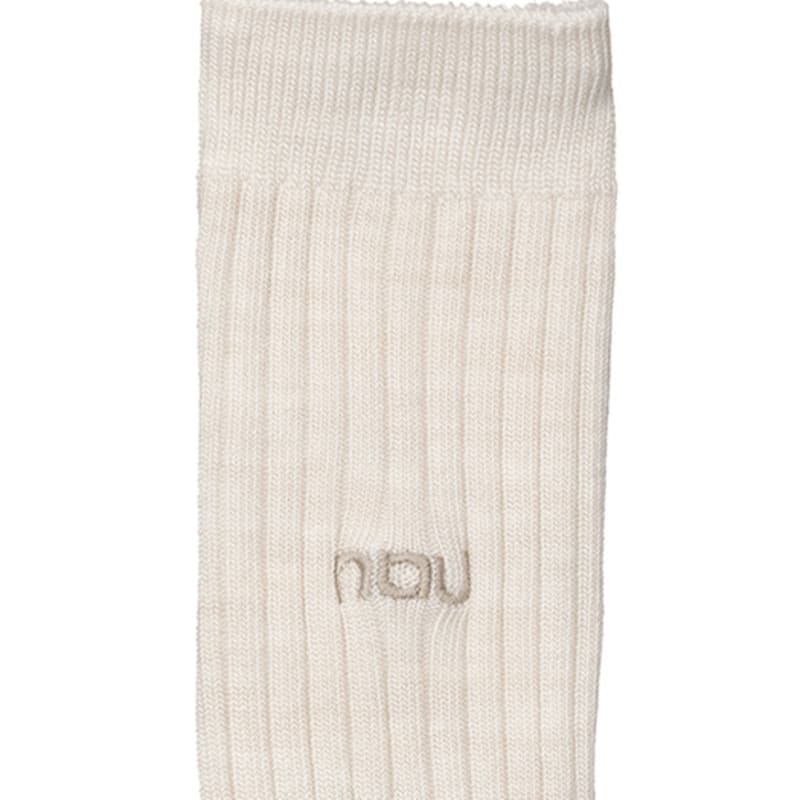 nau W long wool socks 2 Oatmeal