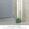 Ideaco mini cube moss green mat umbrella stand, fits 4 umbrellas