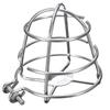 Capac Protector Argintiu pentru Cap de Hidrant de Incendiu 9x8x5cm Protector Anti-Coliziune