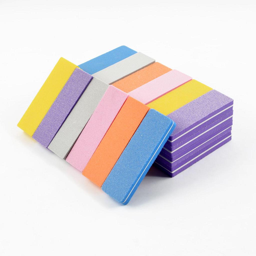 High Elastic Large Tofu Block Nail Sponge File for Manicures