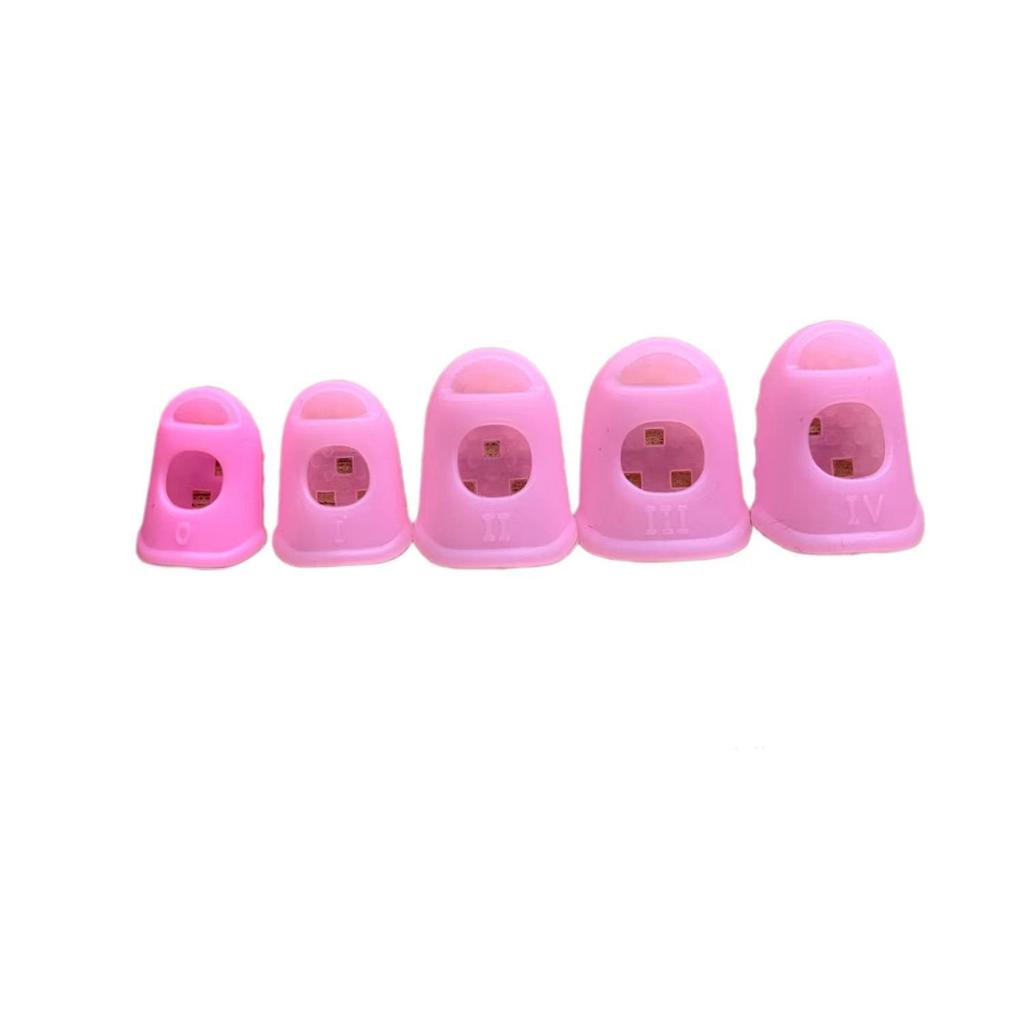 Guitar Silicone Finger Protectors: Anti-Pain Sleeves for Beginner Practice, String Pressing, Strumming, and Plucking