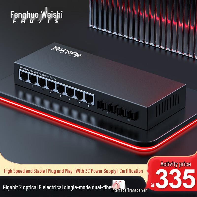 Fenghuo Weishi Gigabit Fiber Optic Transceiver