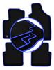 CARLUX-BLUE autokoberce pro: Ford Ka MK2 hatchback (2008-2012)
