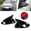 Pair of Rear Side Mirror Cover   Housing   Fit for MK7 MK7.5 R 20132020(Gloss Black )