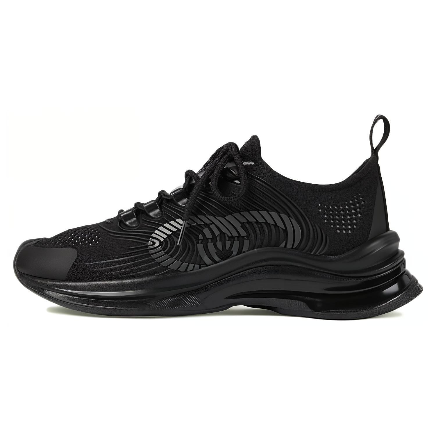 Gucci Wmns Run Sneaker `Triple Black`
