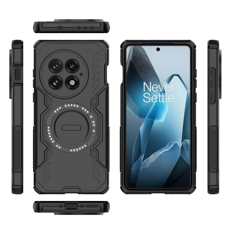 Für Oneplus 13 Hülle Abdeckung Oneplus 13 Capas Handy Rückseite Ringförmig Magnetisch Hart Stoßfest Magsafe Kabelloses Laden Fundas Oneplus 13