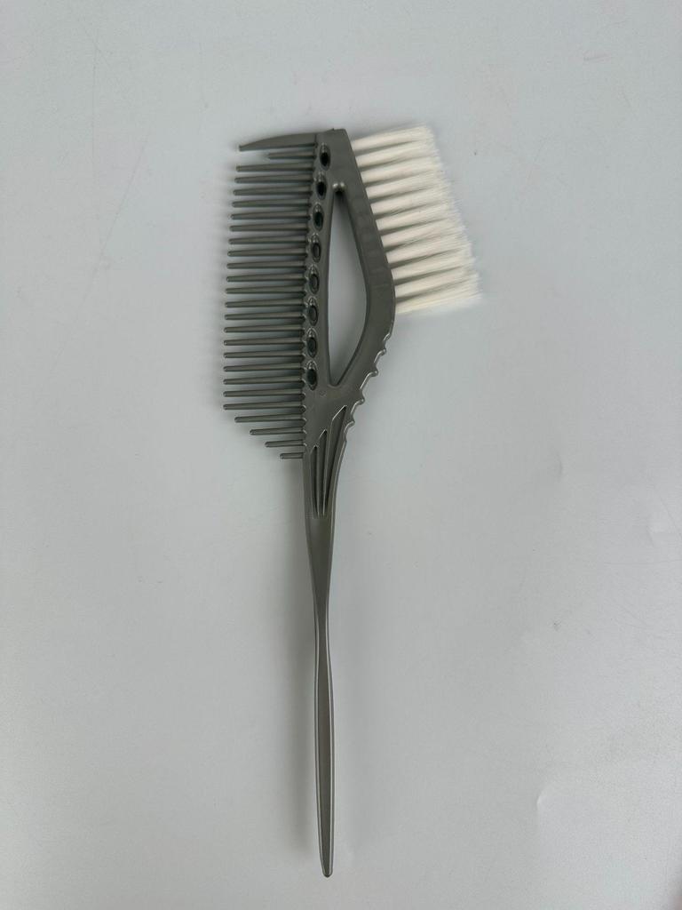 Double-Sided Hair Dyeing & Oiling Brush Comb - Soft Bristles Styling Tool
