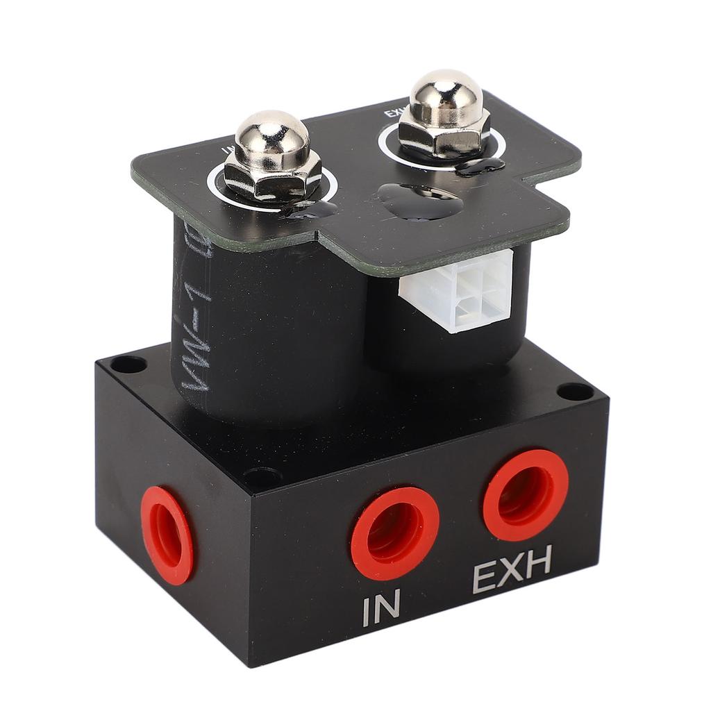 1 4NPT 12V Air Ride Suspension Manifold Solenoid Valve 0 To 200Psi Universal for Cars Motorcycles