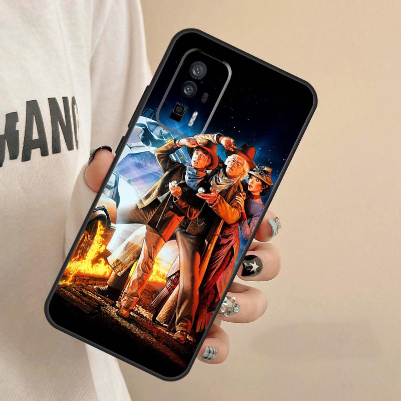 Back To The Future Case For Xiaomi 15 13 14 Ultra 13T 14T 15T Pro 17 Pro Max POCO F5 F6 F7 X5 X6 X7 Pro Cover