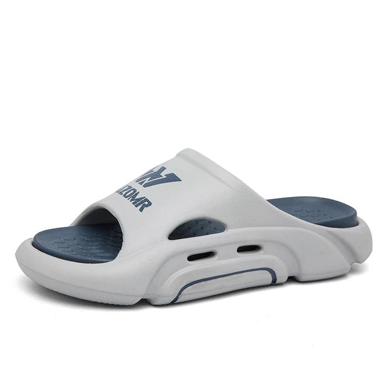 Men Slippers Summer Slides Flip Flops Indoor Outdoor Sandals Man Walking Casual Beach Shoes Anti Slip Flat Sandal Men's Shoes