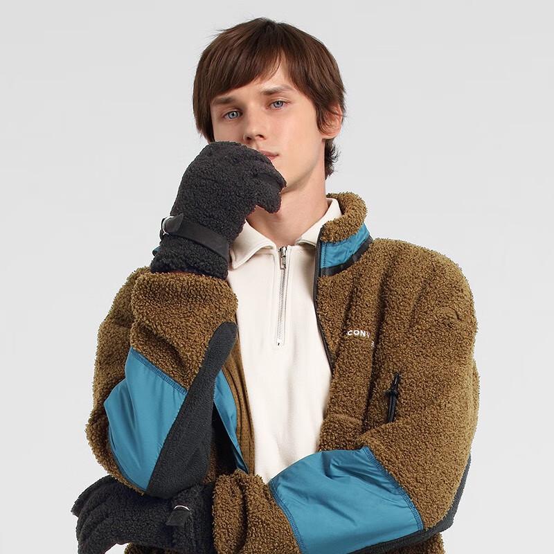 Зимние велосипедные перчатки Kenmont KM-2828 из замши и флиса M