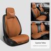 Four Seasons Suede Car Seat Cushion: Universal, Breathable, Slim Waist Design for All Seasons.