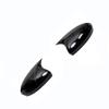 Clio 5 MK5 Bat-Style Rearview Mirror Covers - Piano Black (Set of 2)