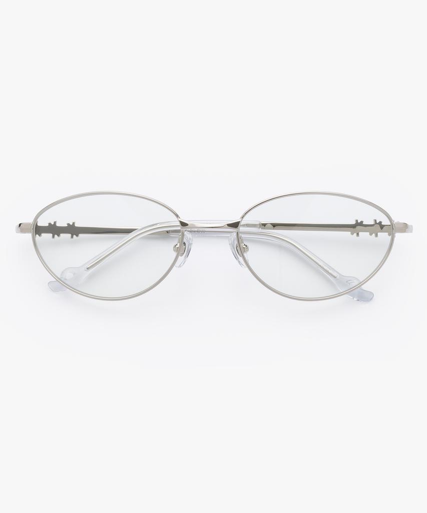 Likkeullou Rc Stainless Steel Epoca Glasses Silver
