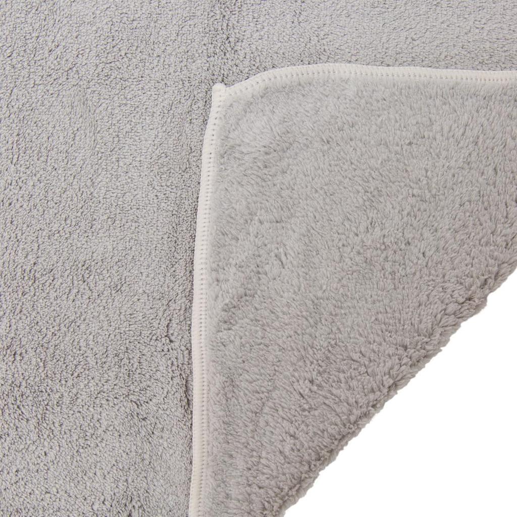Nitori Microfiber Bath Towel Baggio Light Gray NITORI 7771522