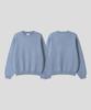 BLACK MOMENT Hairy Soft Knit [Sky Blue]