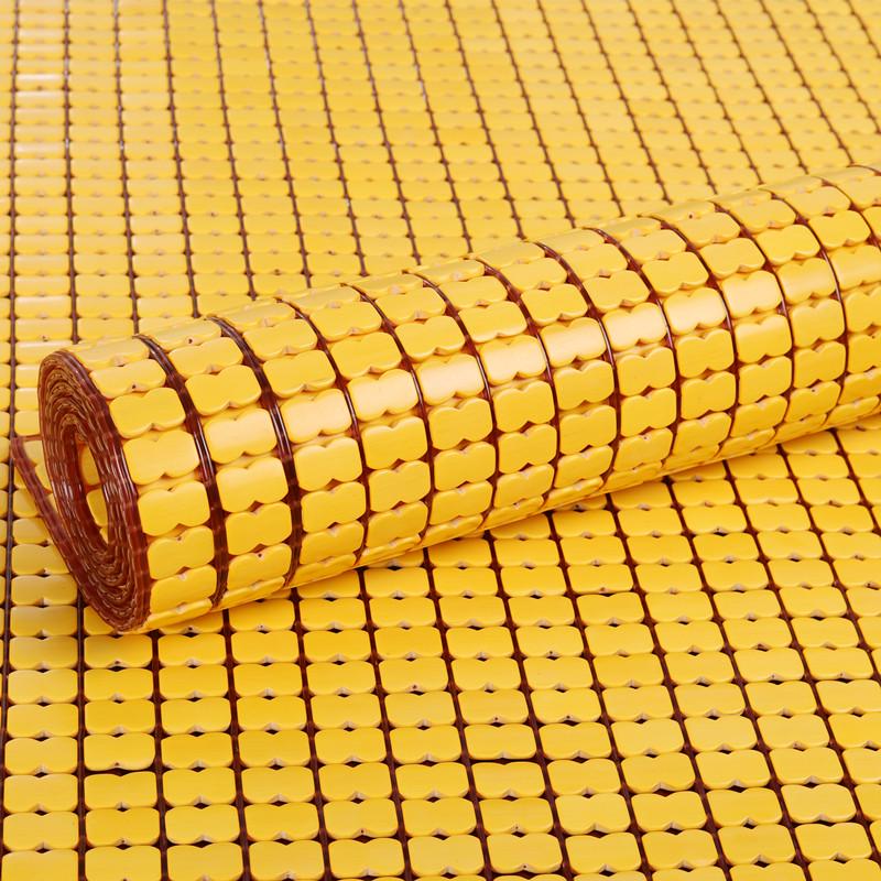 Foldable Bamboo Mahjong Mat - Summer Cooling, 1.8m Single/Double, 1.5m Student Dormitory, 1.2m Bedroom Use 0.8x1.9m