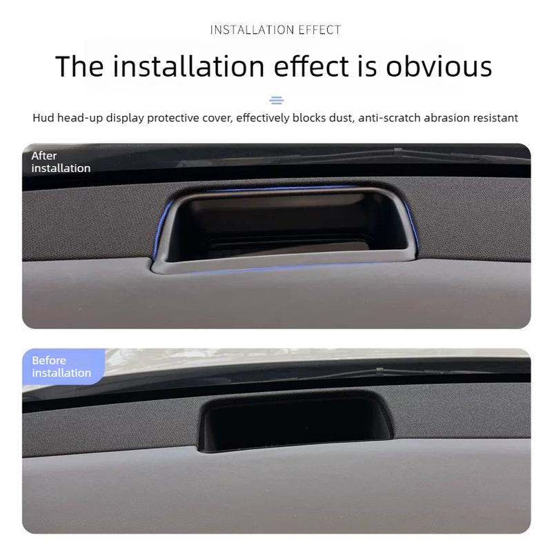 For Curved HUD Protective Cover, Instrument Dustproof Shell, Interior Trim for 23-25 NIO ES6