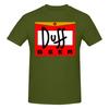 Duff Beer Commuting Tshirt Light Minimalism Korean Atmosphere Tshirt