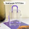 Transparent Hair Accessories and Jewelry Organizer Trolley Case