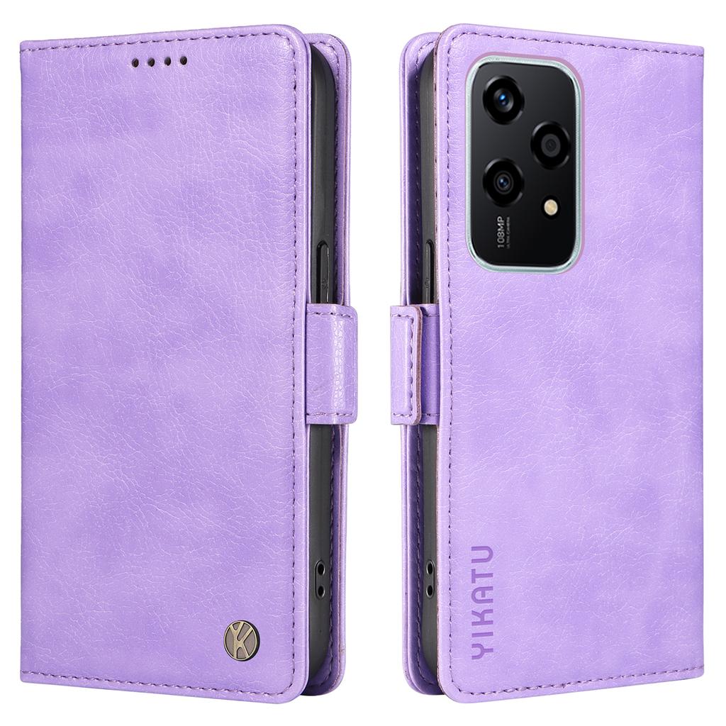 YIKATU YK-007 For Honor 200 Lite Case Litchi Texture Magnetic Clasp Phone Cover