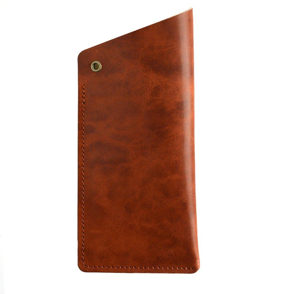 

Сделано в Японии Кожаные очки висят на шее или сумке для быстрого доступа [КОНЕЦ МАРКИРОВКИ] Чехол, (Светло-коричневый)