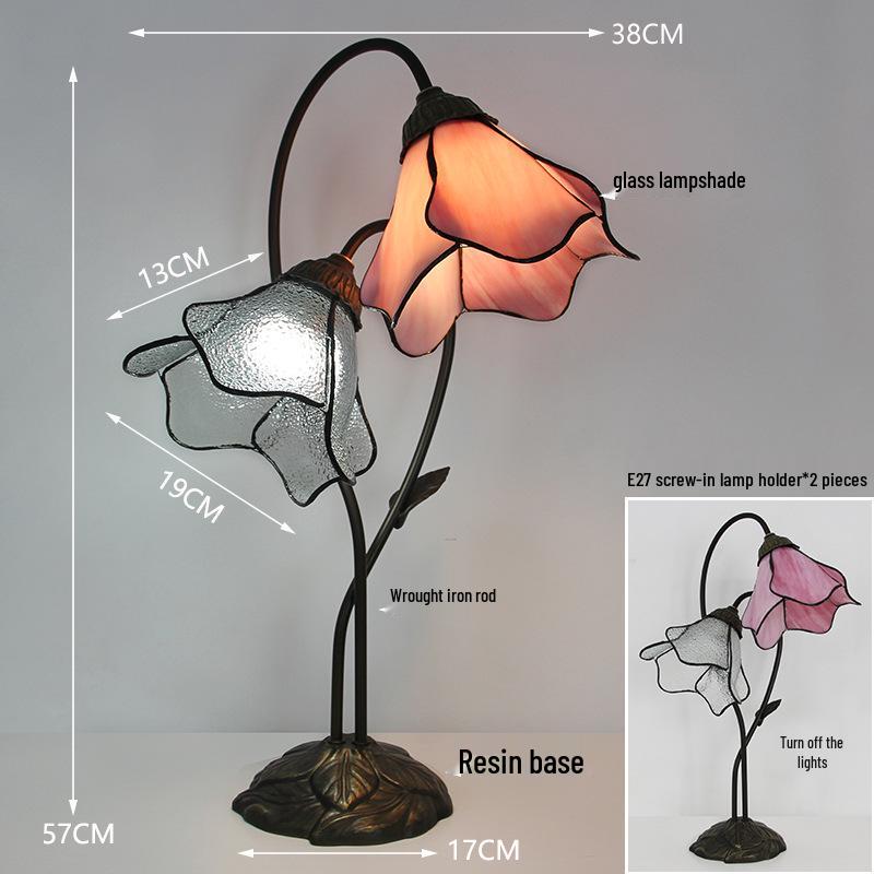 Luxurious European Retro Desk & Bedside Lamp