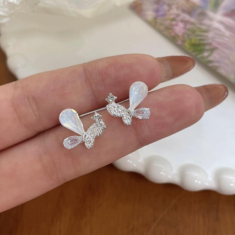 Cercei Ciucuri Floare Golă Acul de Argint Modă Personalitate Vânt Rece Cercei Lungi Temperament Cercei Avansați