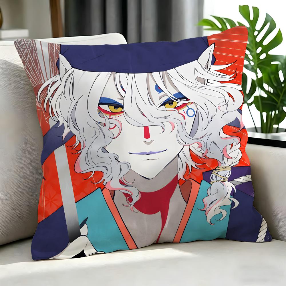 Anime MMononokeed Cushion Cover Cushion Cover Set Pcs X X X Pillowcase Decorative Sofa Home Decor