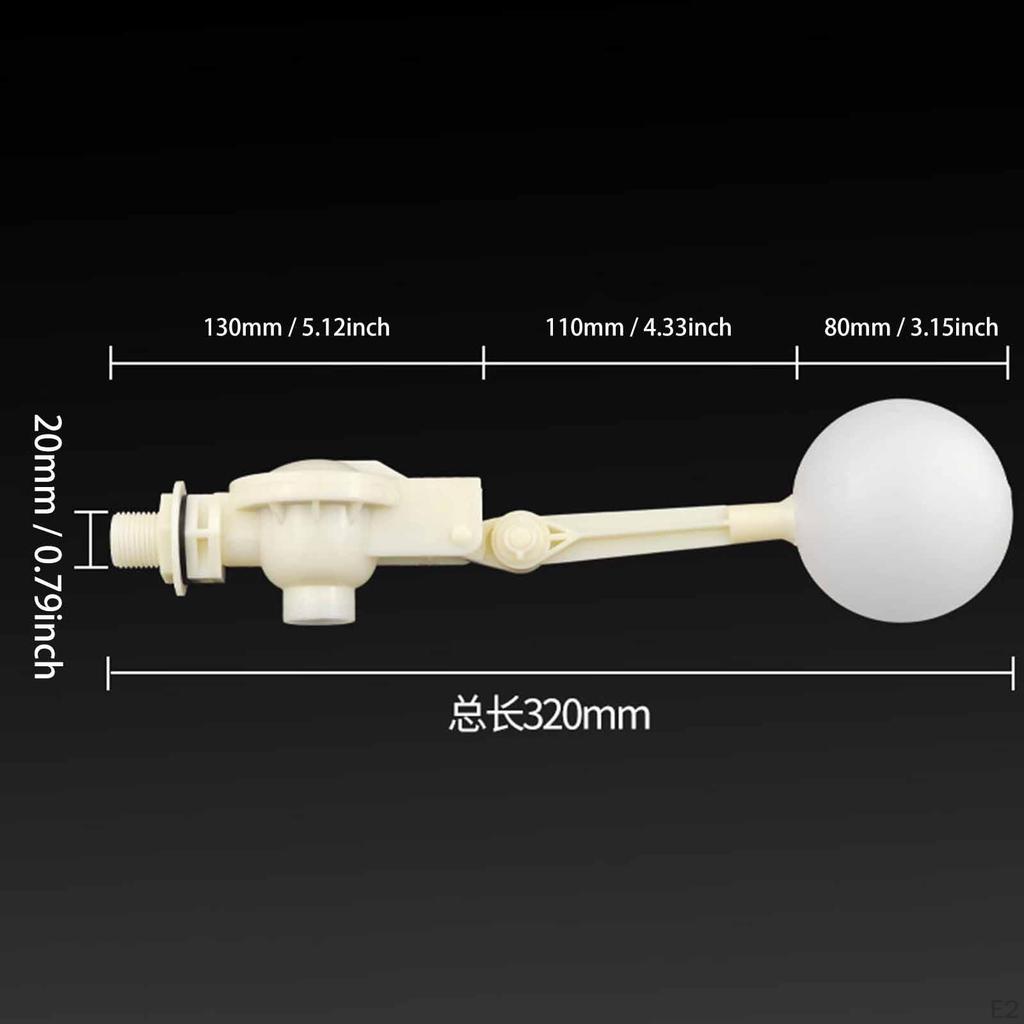Valve Designed for Automatic Filling with Adjustable Arm In Aquatic Systems