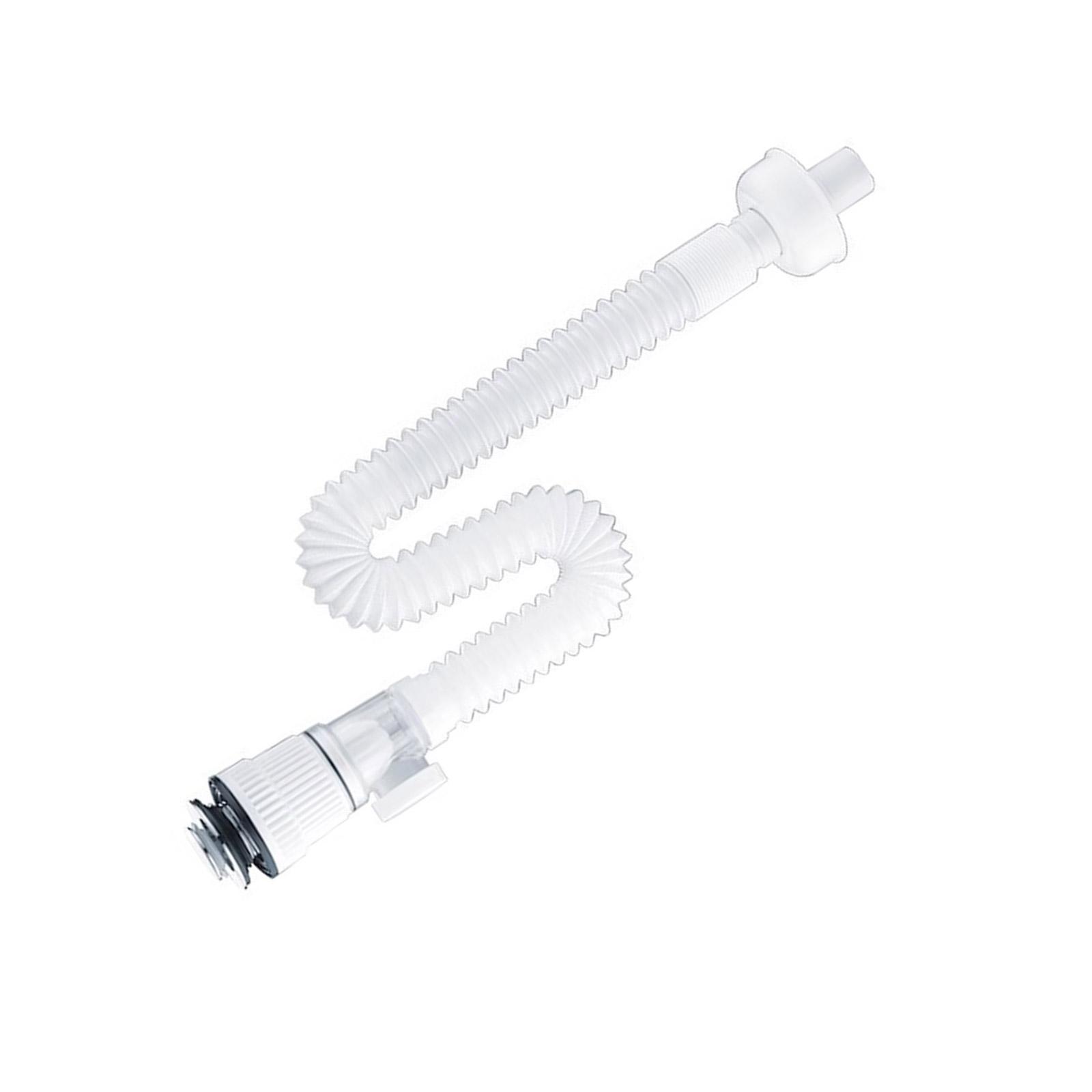 

Сливная труба для раковины в ванной комнате, незасоряющийся сетчатый фильтр для раковины, растягивающиеся дезодорирующие трубопроводы, шланг для раковины, сантехнический элемент, долговечный белый