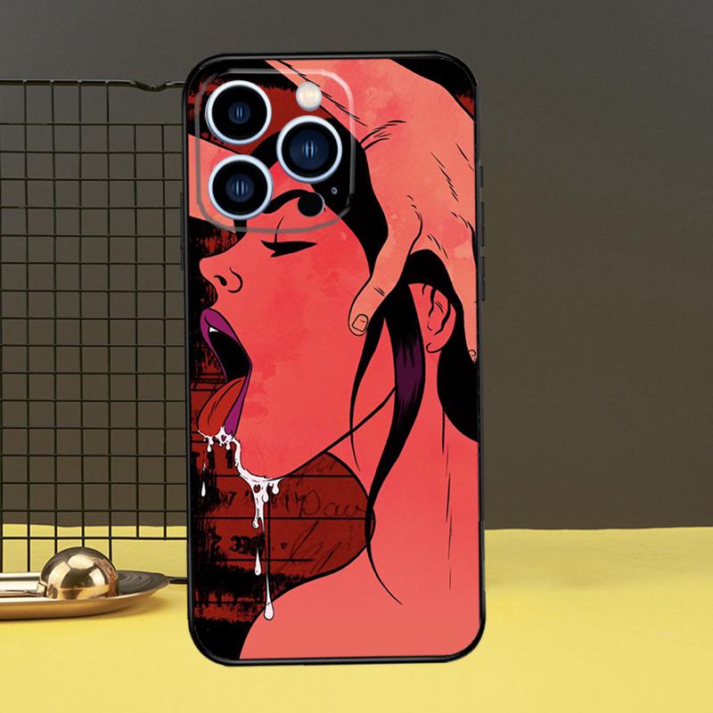 Mädchen Bikini Sexy Telefon Abdeckung Für iPhone 12 13 Mini 11 14 Pro Max X XS XR Max 7 8 Plus SE Soft Case Fundas