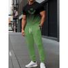 Abito estivo da uomo 2026 con motivo stampato 3D Traspirante Leggero Comodo alla moda e Stile Outdoor Abbigliamento da uomo
