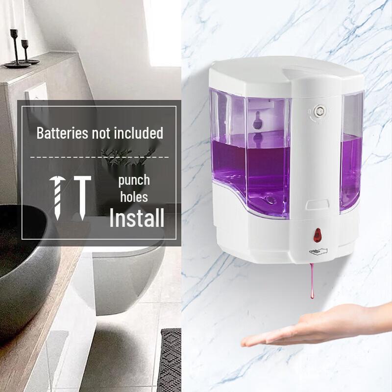 TLXT 800ml Wall-Mounted Manual Soap Dispenser