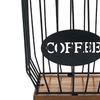 Porta Caffè Cestino Portaoggetti Custode Espresso Organizer Portapiano Cucina per Capsule