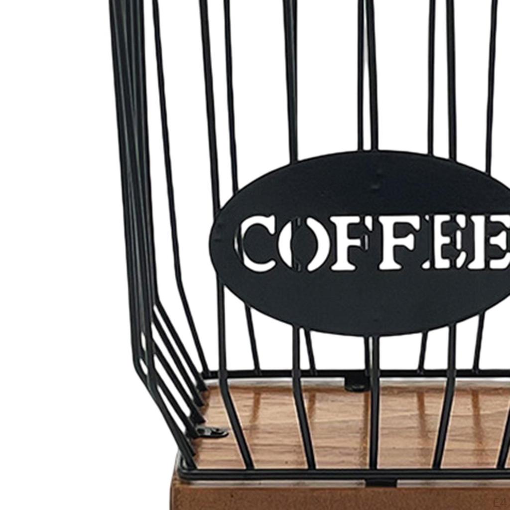 Porta Caffè Cestino Portaoggetti Custode Espresso Organizer Portapiano Cucina per Capsule