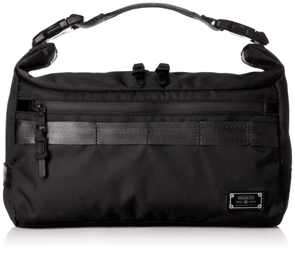 [Assob] Shoulder Bag 061411 CORDURA DOBBY 305D Black