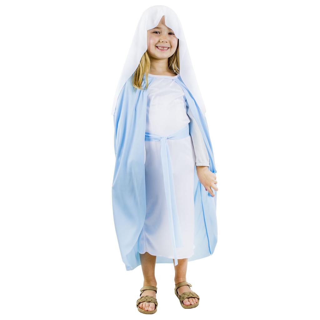 Mary Nativity Play Costume for a Costume Ball Mary Nativity Play Costume Mary Nativity Play Costume for Children Size 128-134