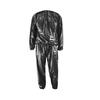 PVC Sauna Suit Elastic Cuffs Training Outfit Lightweight Fitness Set  Cycling