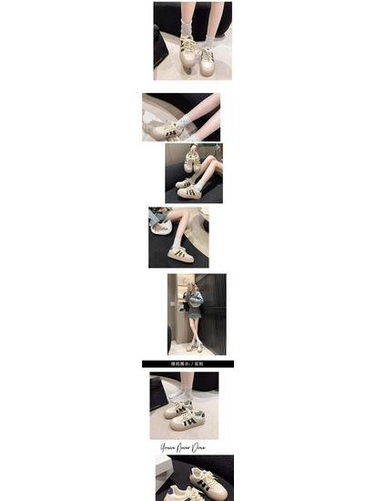 Nischen-Retro-Damen-Sneaker mit dicker Sohle – Frühling/Herbst 2025